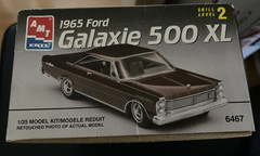 vintage 1994 AMT Ertl 1965 Ford Galaxie 500 XL 1/25 Model Kit NIB parts sealed