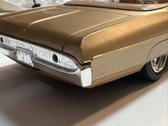 Model King 1970 Pontiac Bonneville Convertible Built Model Kit #21574P CLEAN