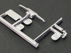 48 Ford Coupe TRUNK HANDLE , TRIM / EMBLEM from Revell 1:25 Model Kit 48