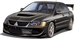 1/24 inch up series No.322 Mitsubishi Lancer Evolution VIII GSR (with GT-W