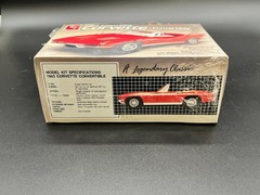 AMT ERTL 1:25 1963 Corvette Convertible Model Kit #6774 Rough Sealed Box
