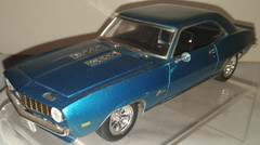 1969 CHEVROLET CAMARO DOOR HARDTOP PROFESSIONAL BUILT MODEL KIT