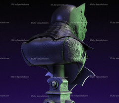 Batman Zombie Bust model kit unassembled unpainted see Description
