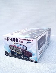 Moebius Models #1230 1:25 ’70 Ford F-100 Custom Cab 4×4 -Factory Sealed-NISB