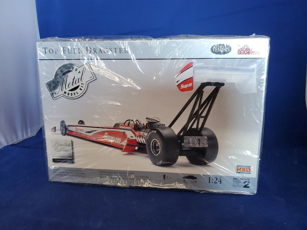 Top Fuel Dragster Model Metal Body Racing Champions 1:24 Snap-On Limited Edition