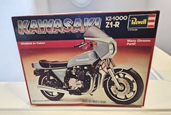 Revell 7802 1/12 Kawasaki KZ-1000 Z1-R Motorcycle Model Kit Vintage 1981 Rare Ed