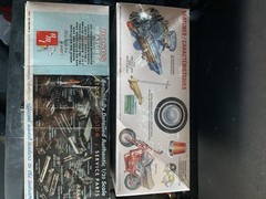 AMT 1/25 1953 Ford & 1978 Dodge D100 Pickup Model Kits Decals Mini-Bike
