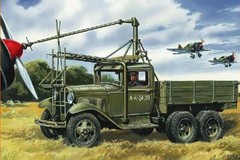 Unimodel 323 – 1/72 BZ-38 Soviet Refueller Gaz-AAA Truck WWII Plastic Kit UM 323