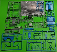 Frame Chassis Roll Cage Dodge Charger Petty 43 1/25 NASCAR Donor Parts Hi Detail
