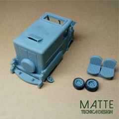 1:18 Scale Up In Smoke Van-Cheech & Chong Resin Printed Kit Build your Own