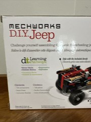 Mechworks D.I.Y. Jeep Model Discovery Toys 135 Pcs For Ages 8+ New Sealed