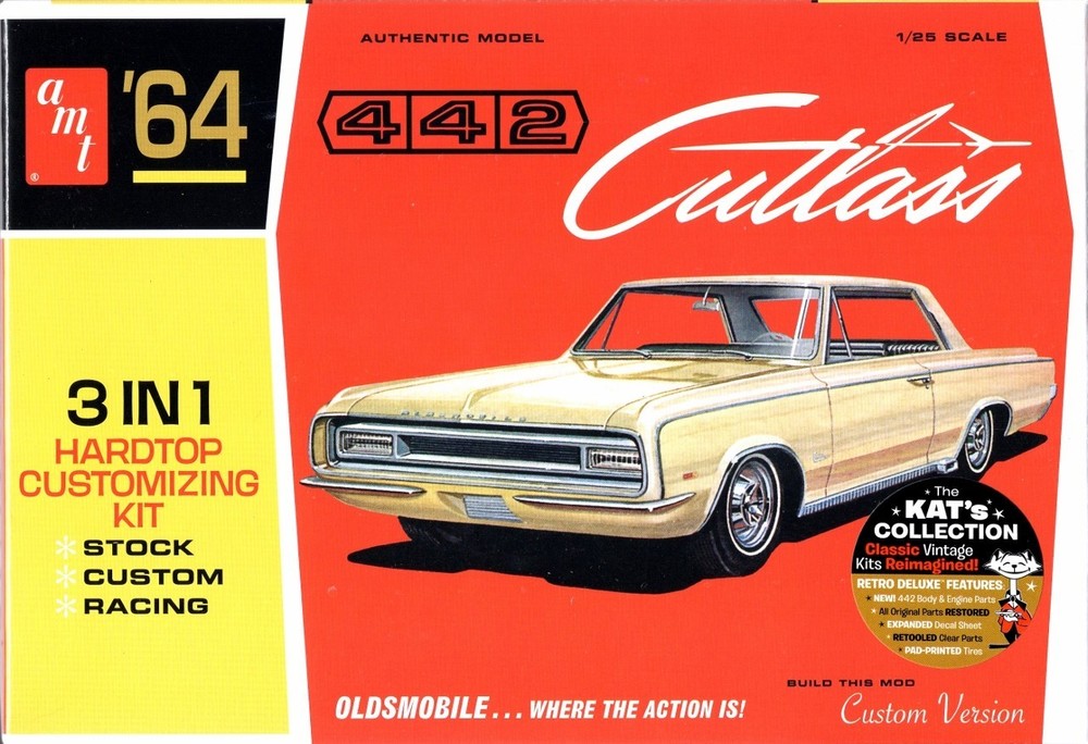 AMT 1964 Olds F-85 Cutlass Hardtop – Stock, Custom or Racing
