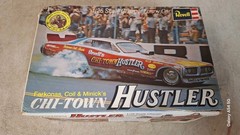 REVELL 1972 DODGE CHARGER FUNNY CAR CHI-TOWN HUSTLER Complete Kit