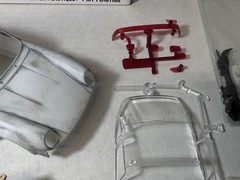 Revell Porsche 911 Turbo 1:24 Model Kit #85-4330 2014 (STARTED / COMPLETE)