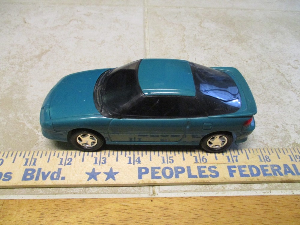 ERTL AMT 1991 CHEVROLET GEO STORM GSI Dealer Promo Model 1:25 TEAL BLUE # 6963