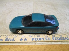 ERTL AMT 1991 CHEVROLET GEO STORM GSI Dealer Promo Model 1:25 TEAL BLUE # 6963