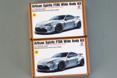 Hobby Design 1/24 AFT86 Wide Body Detail Set for Tamiya kit #24323