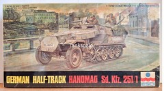 Esci 1/72 Kit # 8002 WWII German Half-Track Sd. Kfz. 251/1 Hanomag Sealed Bag