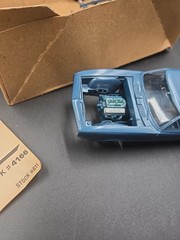 AMT ERTL 1968 Camaro Z28 Street Machines 1/25 Model Kit Open Started Body Engine