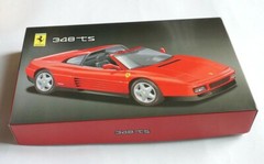 FUJIMI 1/24 Ferrari 348 ts real sports car RS-61 scale model kit