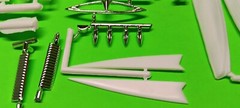 AMT 59 1959 Chrysler Imperial 1/25 HUGE Custom Show Car Parts Lot Fins