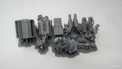 1/24 1/25 3D Resin Chevy 632 Supercharged Big block Scale Model Parts