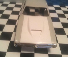 LEX’S SCALE MODELING Resin Custom Cowl Hood ’71 Dodge Charger AMT 1/25.