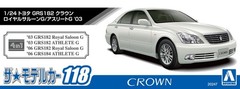 AOSHIMA The Model Car 118 GRS182 Crown Royal Saloon G/Athlete G 1/24 Model Kit