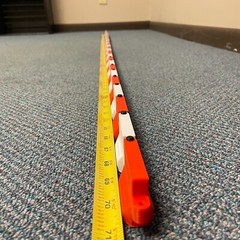 6ft. 1/24-1/25 Scale Plastic Crash Barriers for RC Racing/Drifting or Diorama