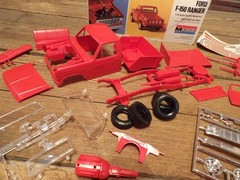 Vintage MONOGRAM FORD F-150 PICK-UP Truck Model Kit – Junkyard Parts!