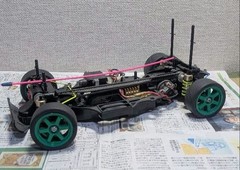 Tamiya TA03R HKS Altezza RC Car Chassis Kit Installed Electronics Manual