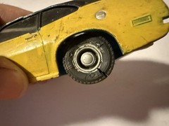 Vintage Eldon Ford Pinto Plastic Car Model Promo 1/29 Scale Junkyard Car
