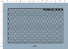 Detail Up Honeycomb Metal Mesh Fence Markings GDM Model Water Slide Decal Black