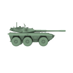 SSMODEL SS72981 1/72 Military Model Kit US LAV-600 Tank Destroyer 3D PRINTING
