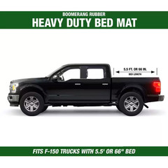5.5 Ft. Truck Bed Mat Heavy Duty Utility Cargo Liner Fits Ford 2015-2025 F150 Sh