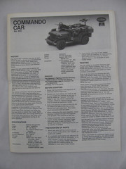 Vintage 1980 Testors Italeri 1/35 Scale WWII Willys Jeep Commando Car #853 New!