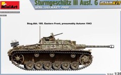 MINIART 35338 1/35 Scale StuG III Ausf. G Ausf 1943 Alkett Prod. Interior Kit
