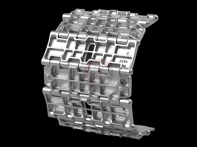 Panzer Art 1/35 Resin Tracks for T-34 Tank (500mm Waffle Pattern No.2) TR35-024