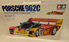 Tamiya 24233 Porsche 962C Sports Car Shell 1/24 Scale Model Kit Open Box NEW
