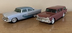 Lot Dealer Promo 1/25 Cars 56 Plymouth Belvedere 56 Oldsmobile Holiday 59 Royal