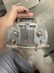 1962 Hubly Rolls-Royce Silver Cloud Dealer Promo Car For Parts 1/25 Scale