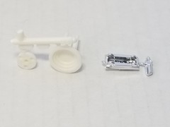 1950 Ford Convertible CAR TROPHY from AMT 1:25 Model Kit 50
