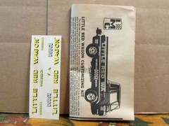 DODGE LITTLE RED WAGON DRAG TRUCK, IMC 107-200, c. 1966, Unbuilt and Complete