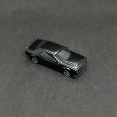 1/64 Diecast Car Model Diorama Dodge Challenger SRT Demon 170 Black Muscle Alloy