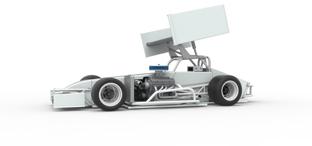 1:25 Scale Front Engine Sprint Car Resin Model Kit