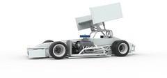 1:25 Scale Front Engine Sprint Car Resin Model Kit