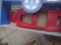 Fujmi 1/24 Scale Shelby Cobra 427 S/C Kit 12089, Body Pre Painted Red