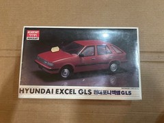 Academy 1/24 Hyundai Excel GLS – Brand New In Factory Sealed Box
