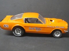 Mustang “Tear Drop” 1/25 Hood from Fremont Racing Specialties