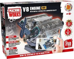 V8 Engine Replica Model – Educational DIY Kit with Sounds and Illumination
